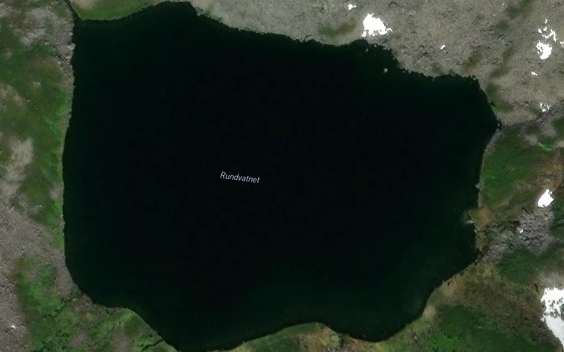 Satellite map of the Rundvatnet
