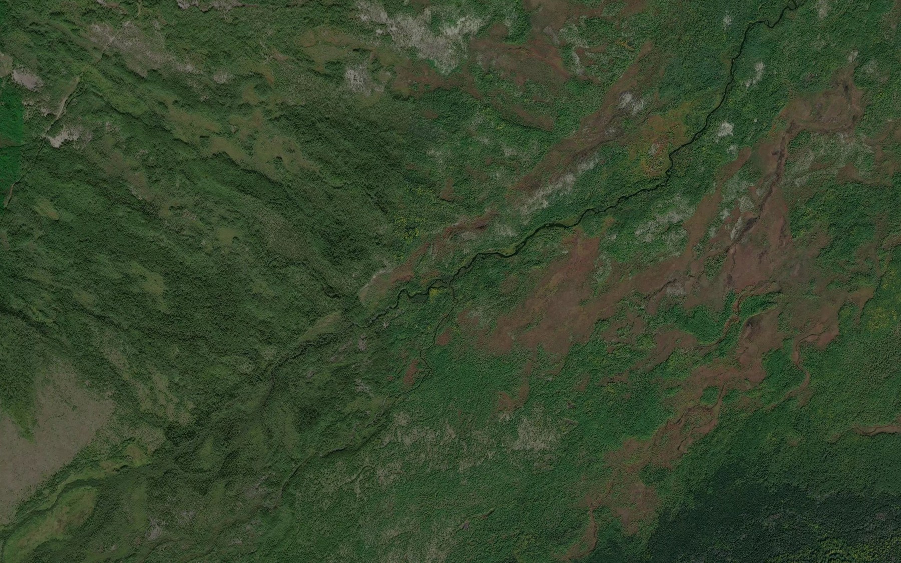 Satellite map of the Khrebtovyy