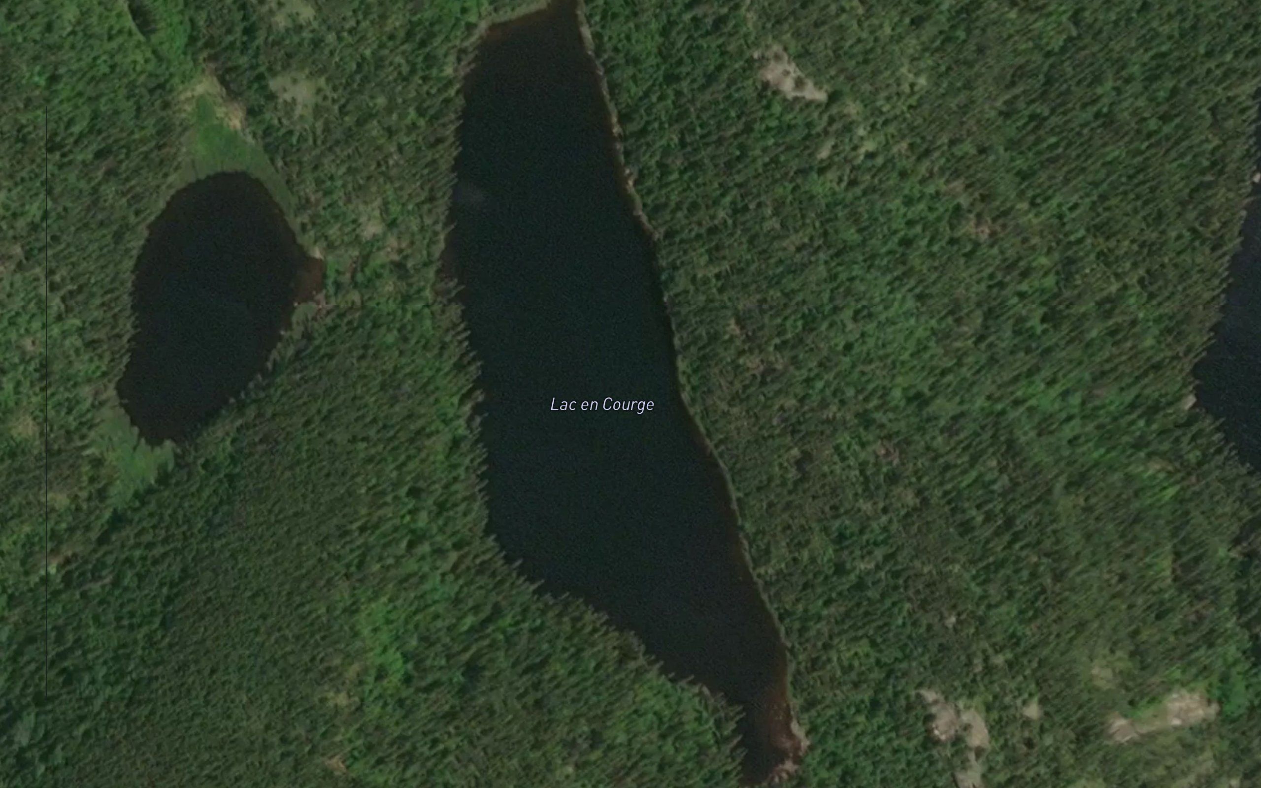 Lac en Courge