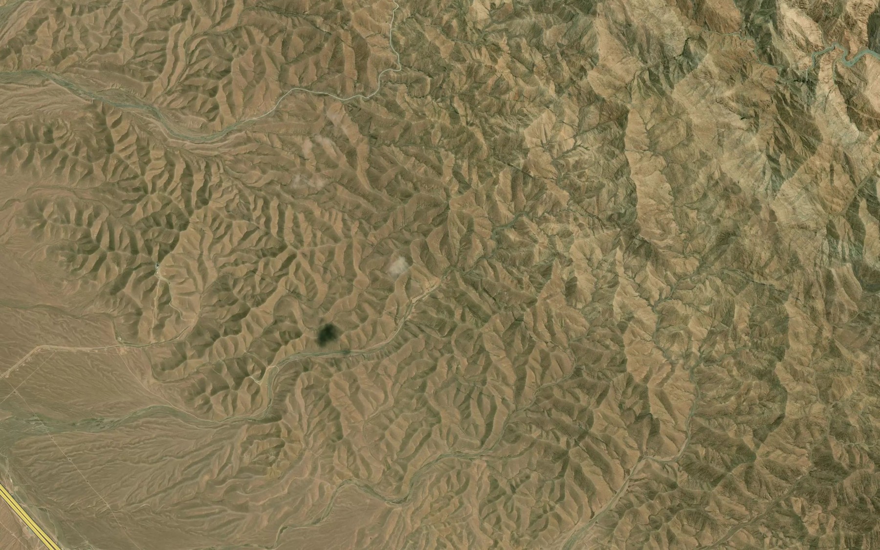 Satellite map of the Cheshmeh-ye Gowd-e Piadeh Ravi