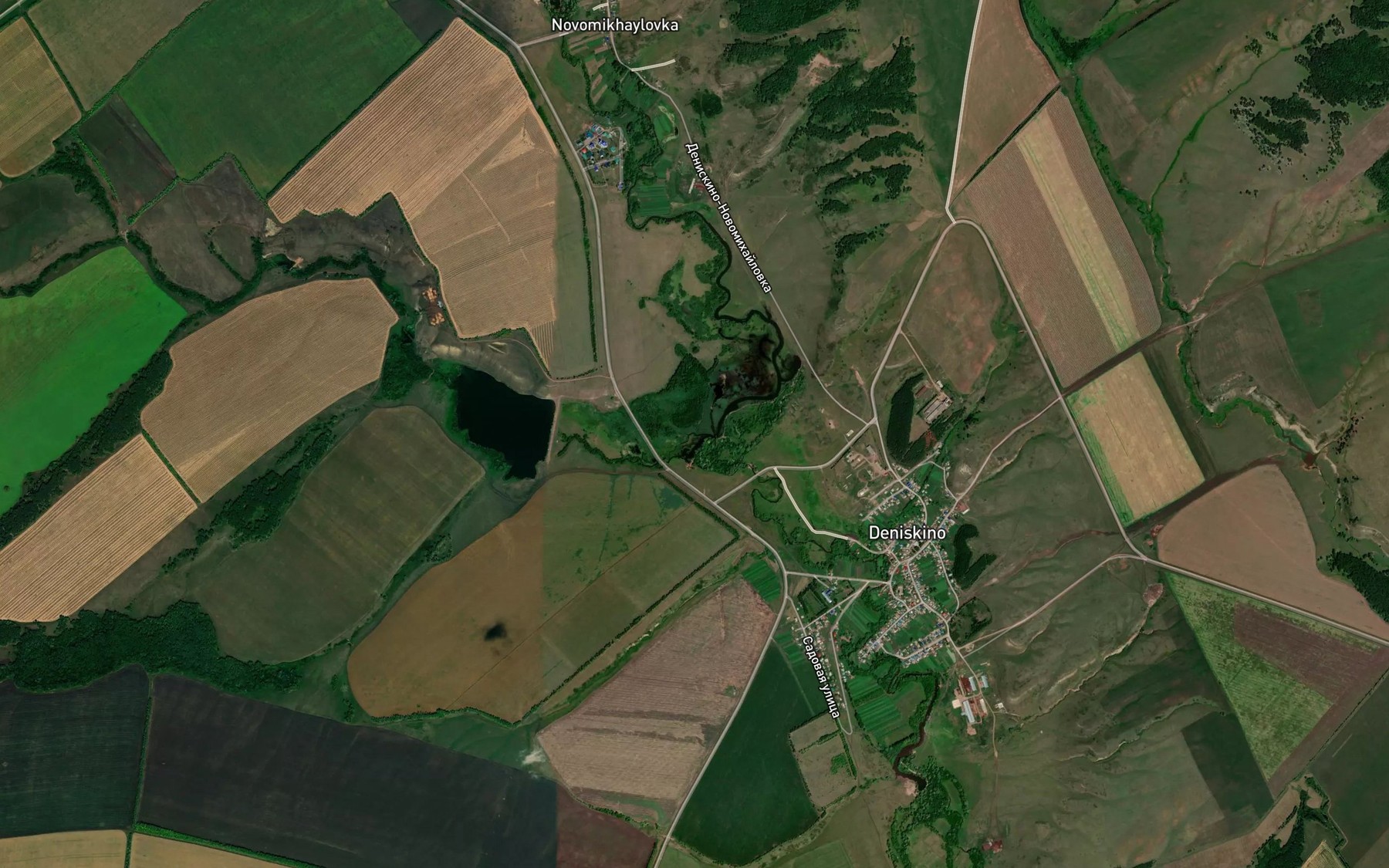 Satellite map of the Kochkinka