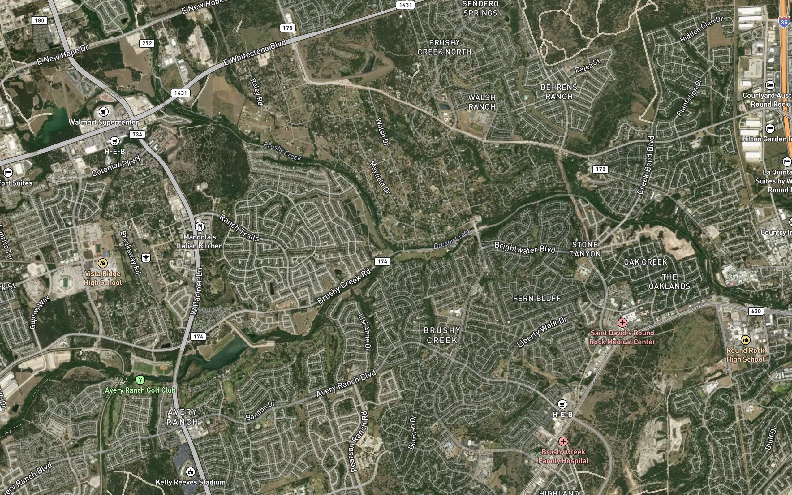 South Brushy Creek