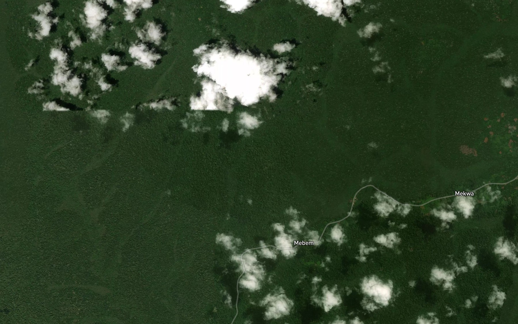 Satellite map of the Sadu