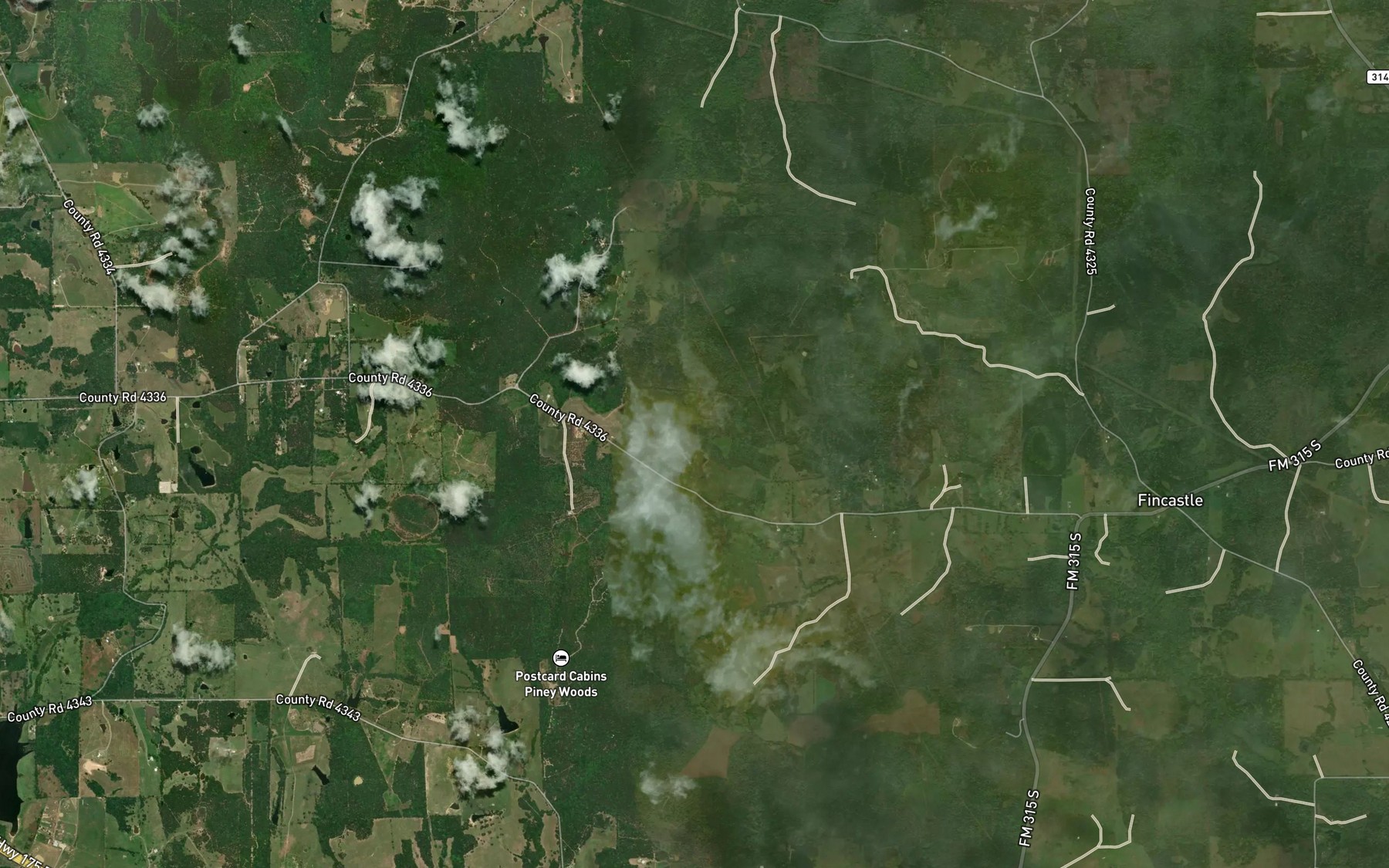 Satellite map of the Tex Iron Incorporated Reservoir Number 2