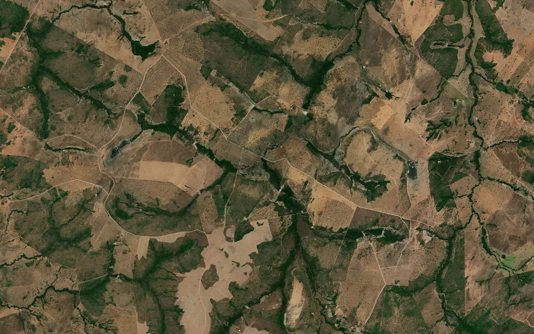 Satellite map of the Corrego Cipo