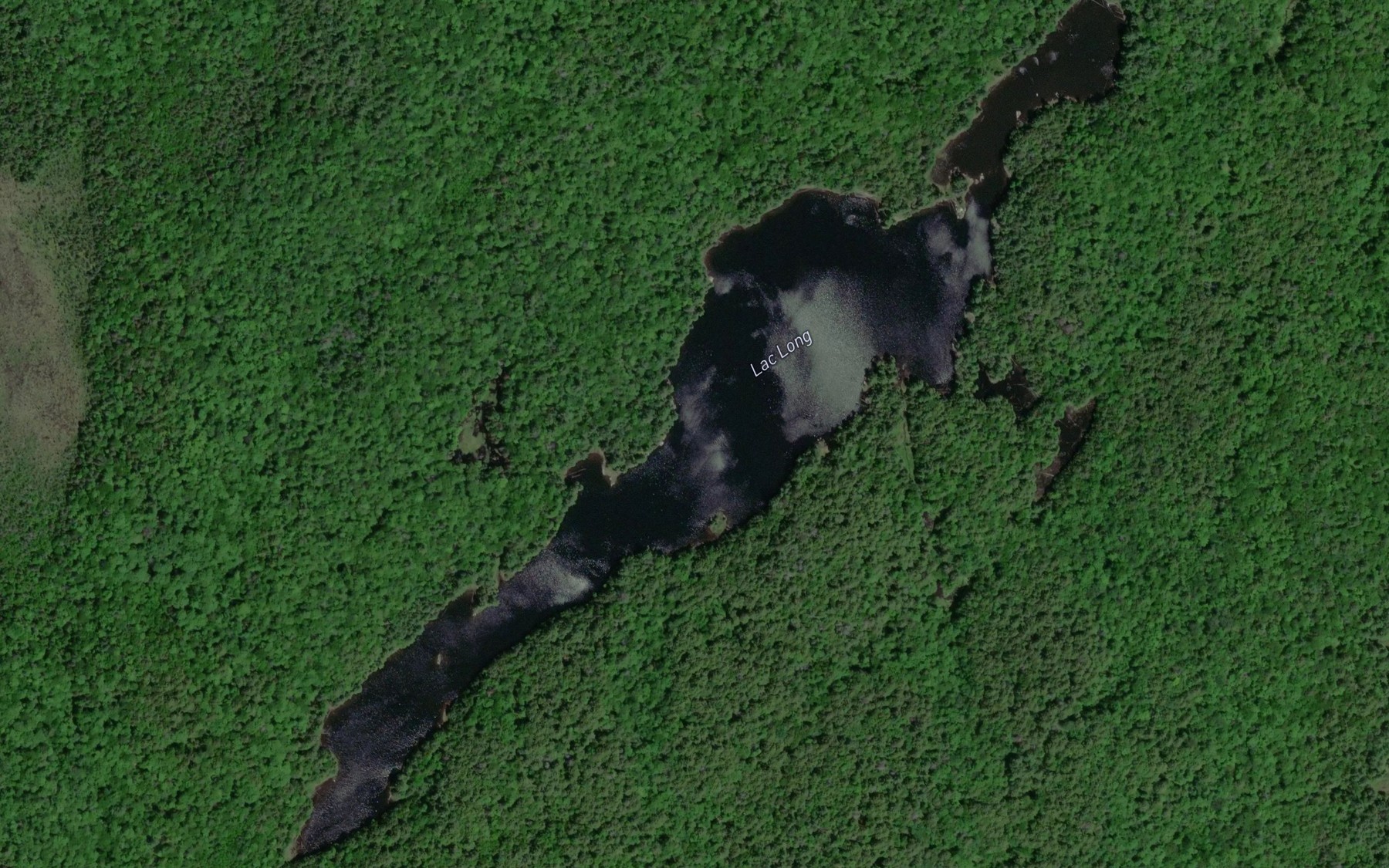 Satellite map of the Lac Long