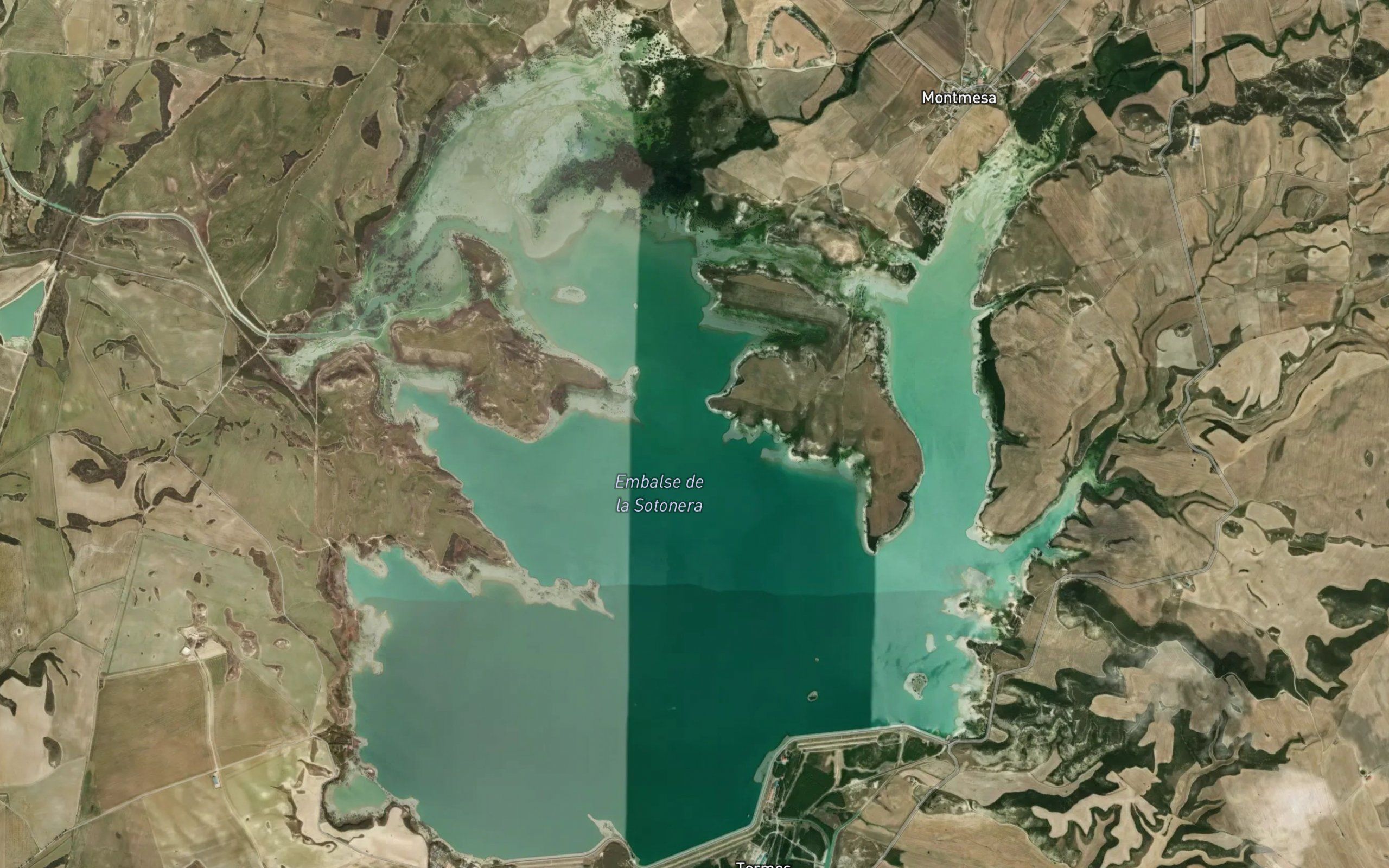 Embalse de la Sotonera
