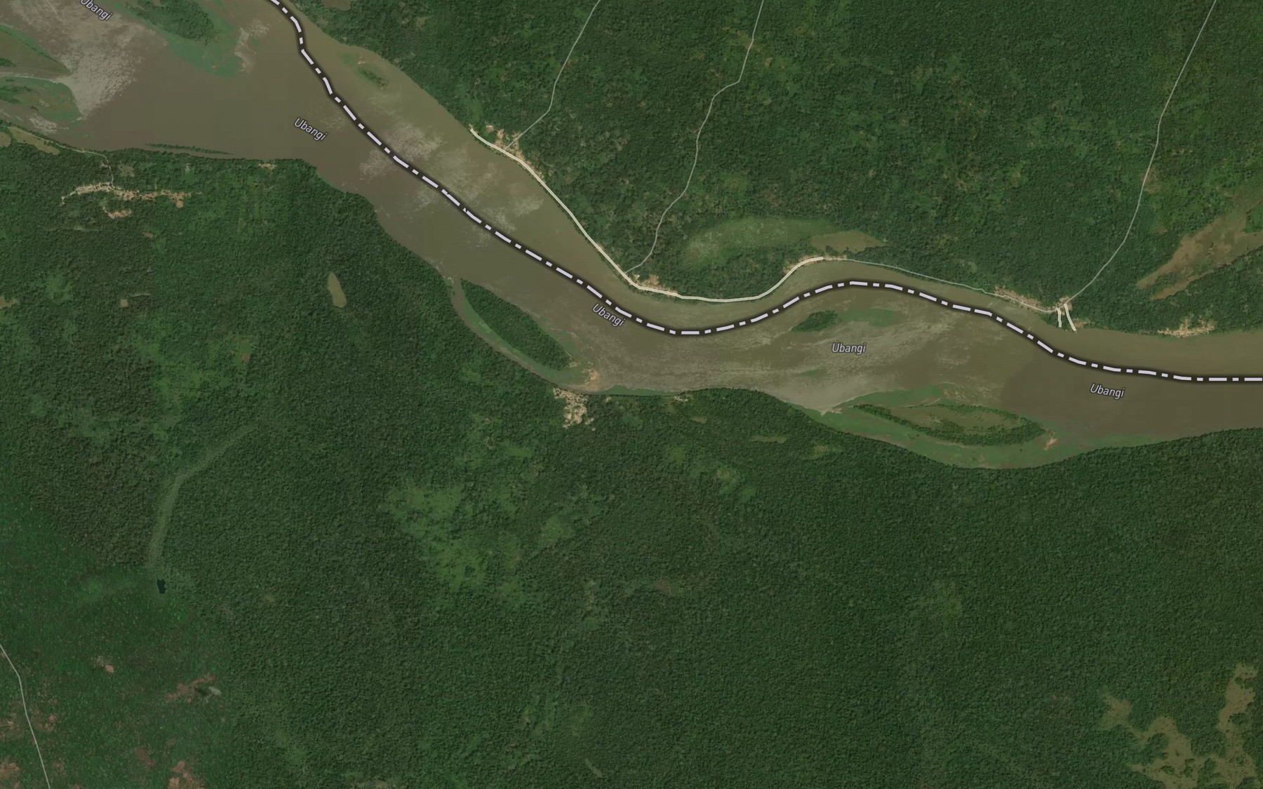 Satellite map of the Tembo