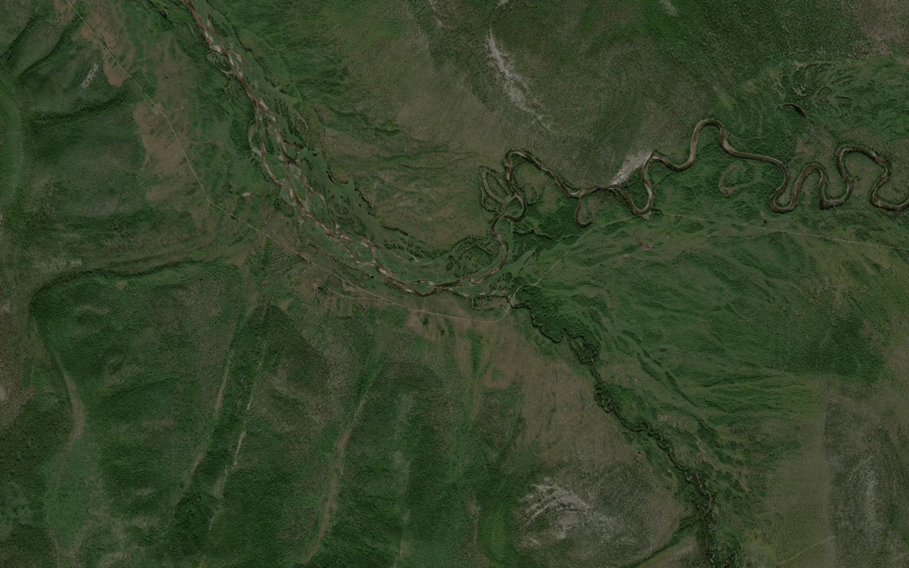 Satellite map of the Khoroshaya
