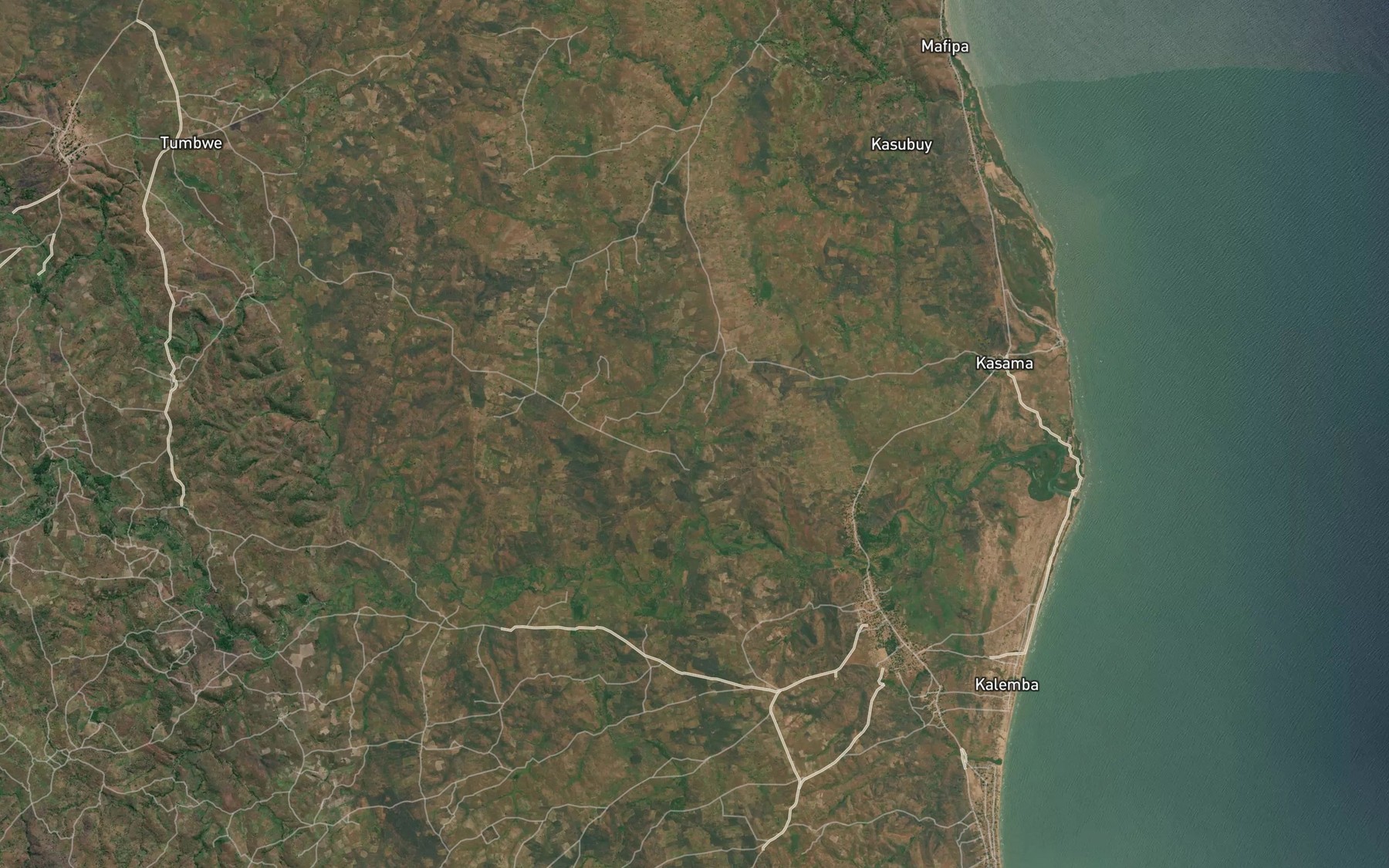 Satellite map of the Koki