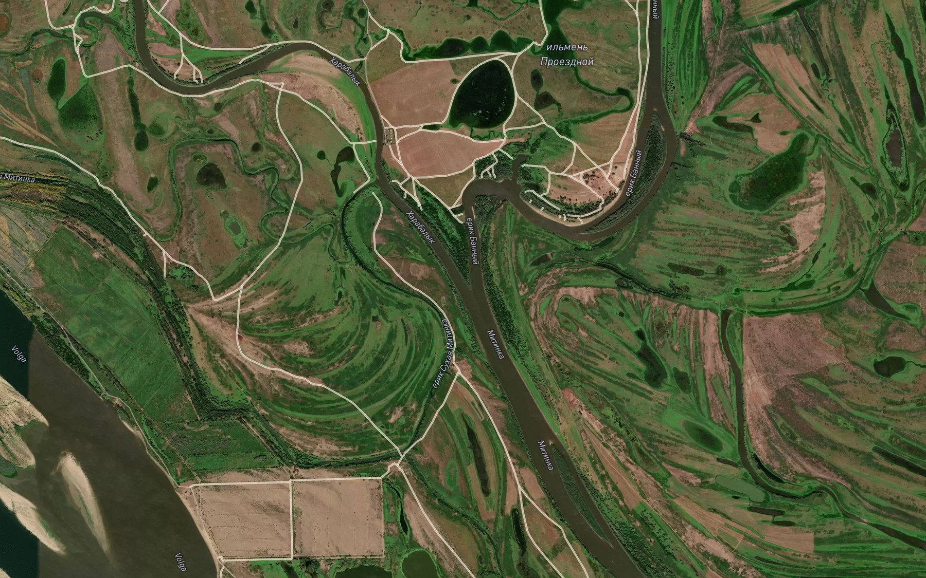 Satellite map of the Kharabalyk