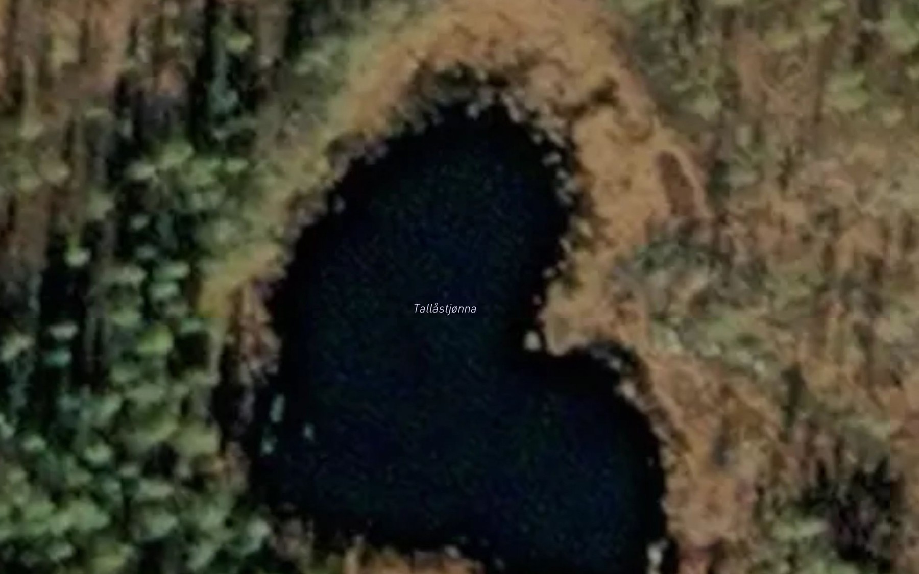 Satellite map of the Tallastjorna