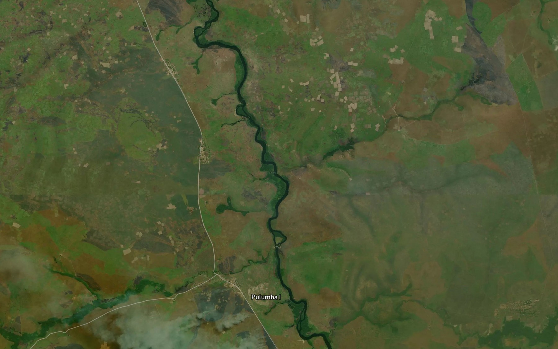 Satellite map of the Lizi