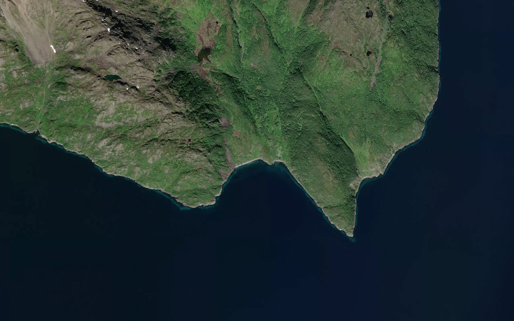 Satellite map of the Hallargohppi