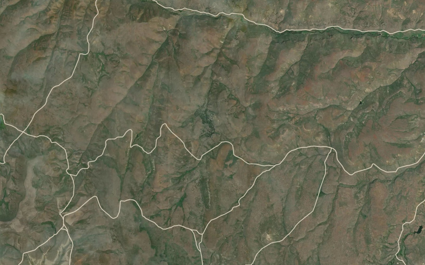 Satellite map of the Juniper Spring