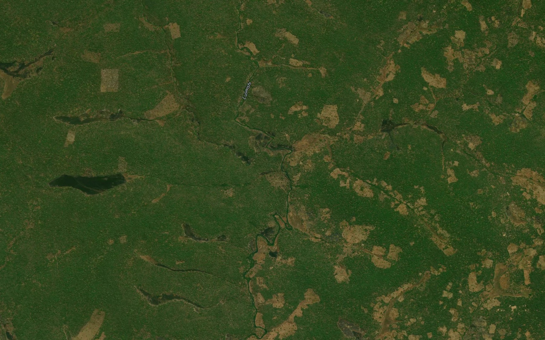 Satellite map of the Mufulane
