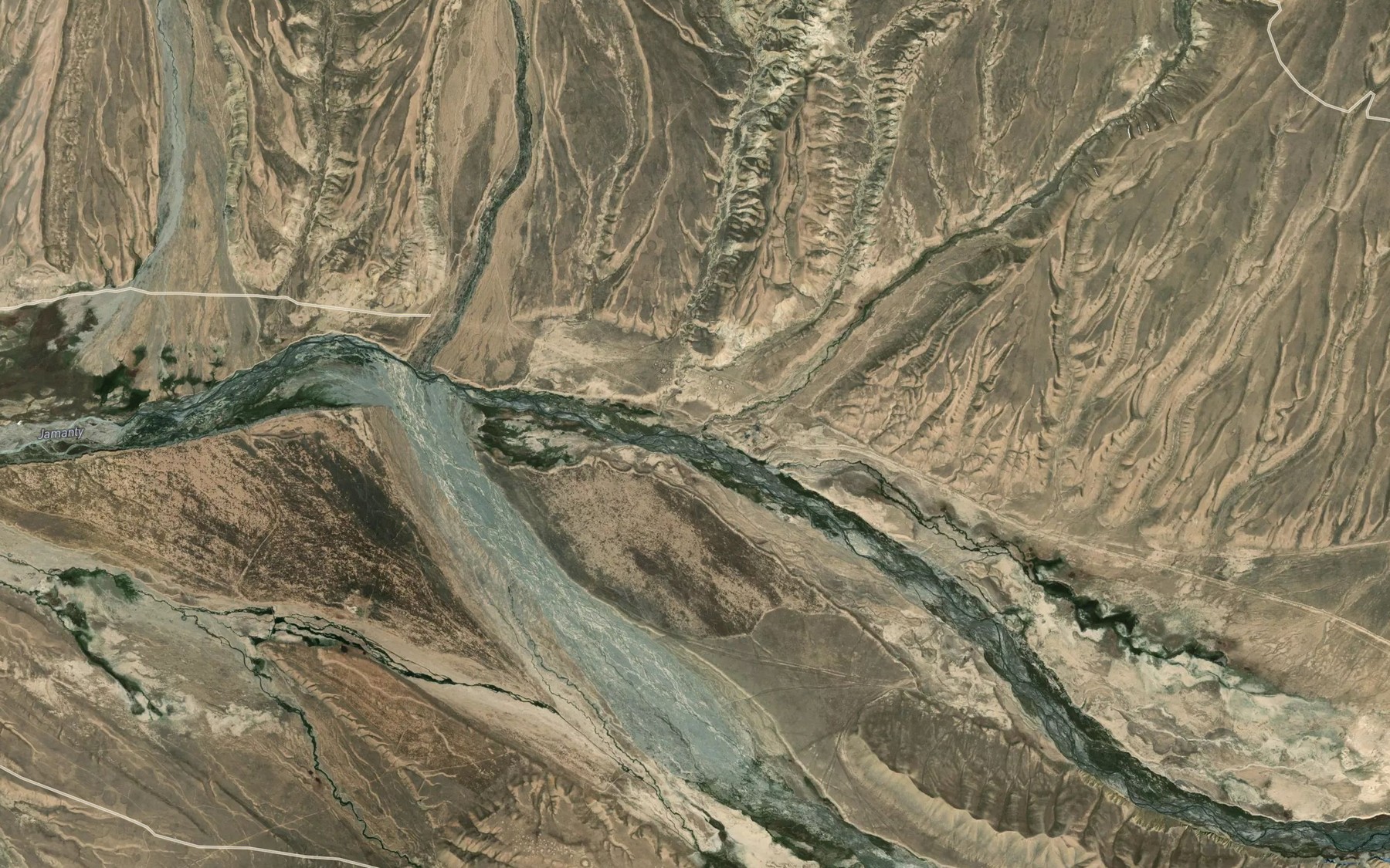 Satellite map of the Burokochan