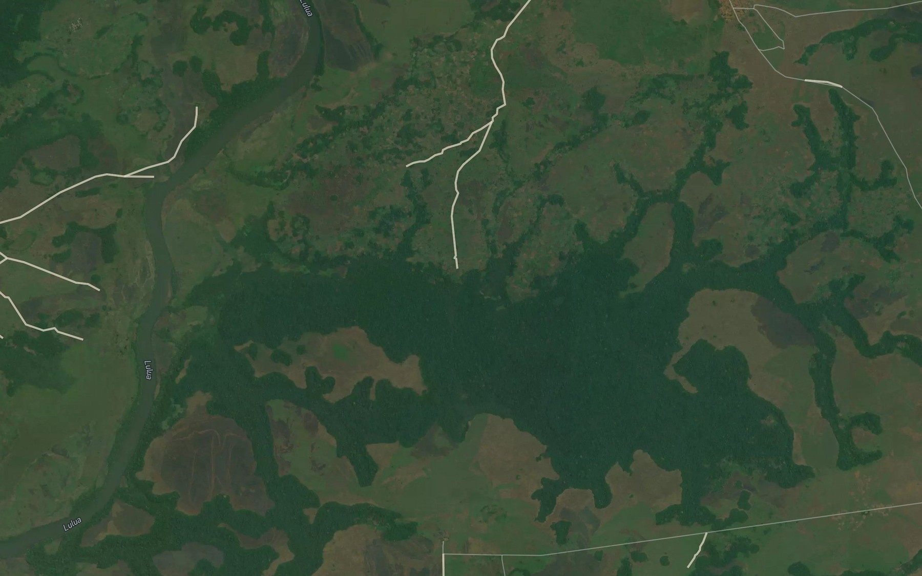 Satellite map of the Katshikale