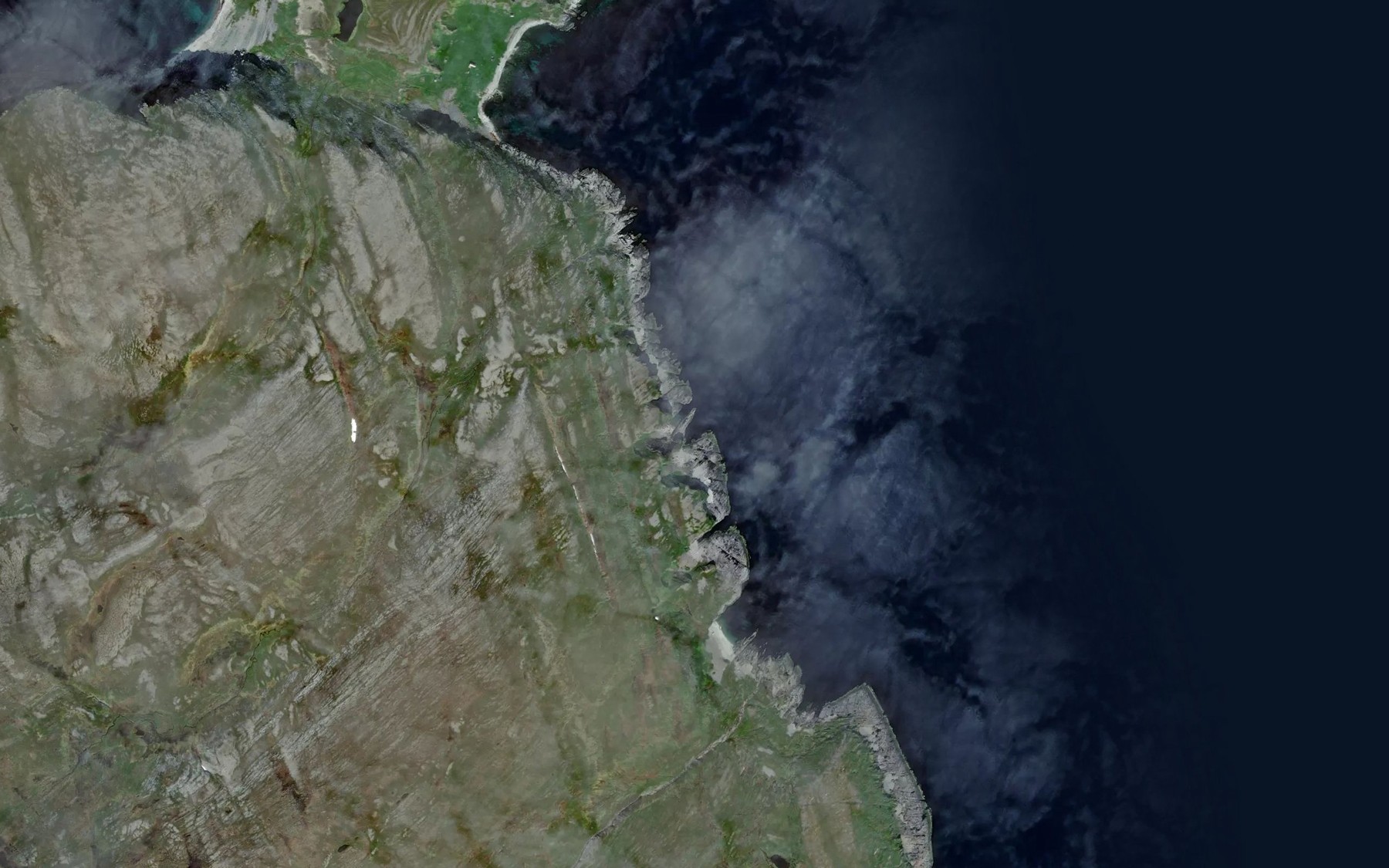 Satellite map of the Kvalkeila