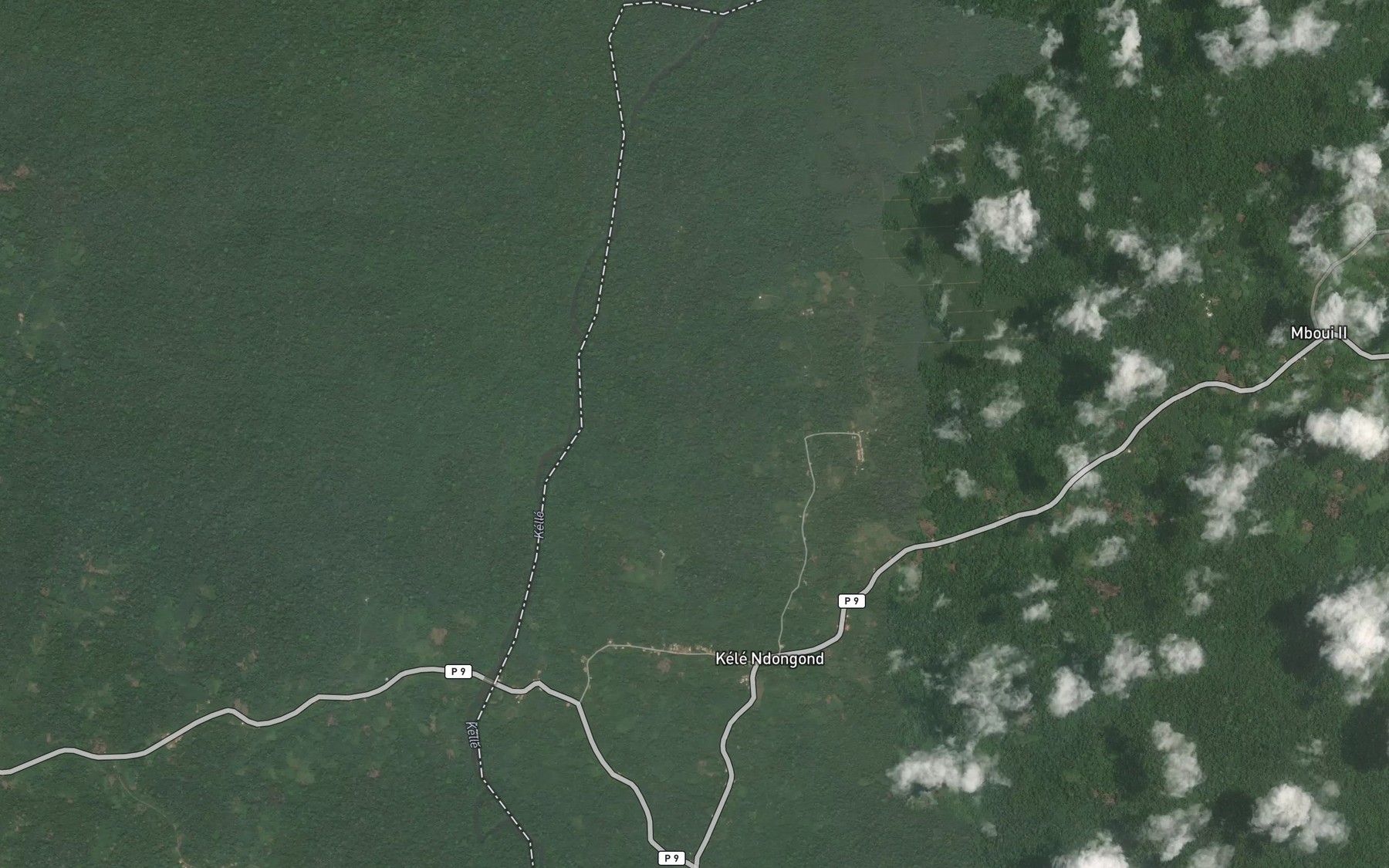Satellite map of the Nyiba