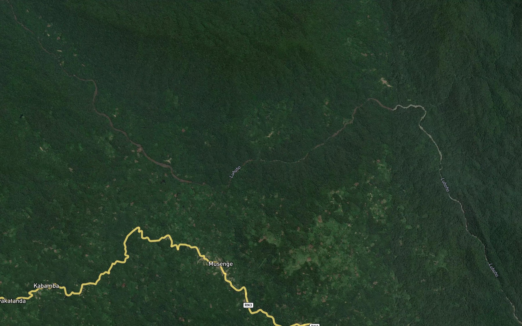 Satellite map of the Luhuka