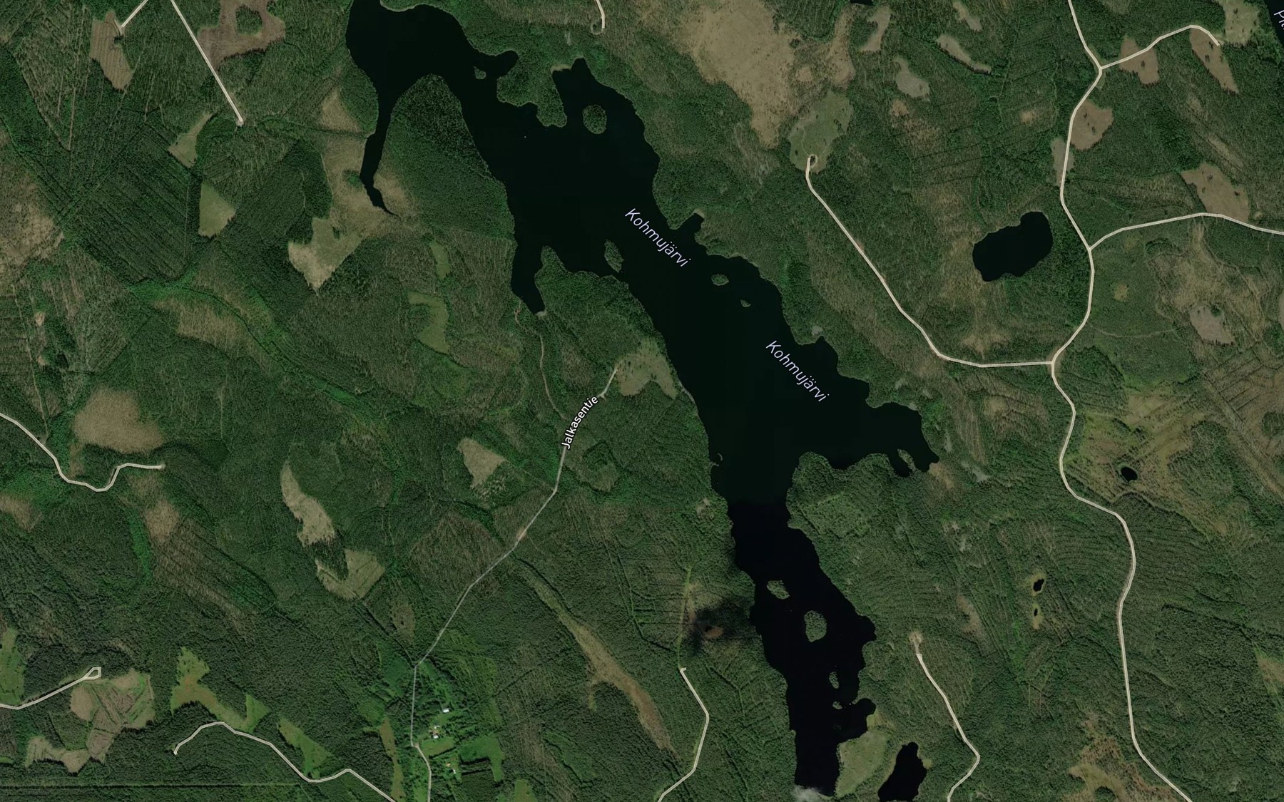 Satellite map of the Italahti