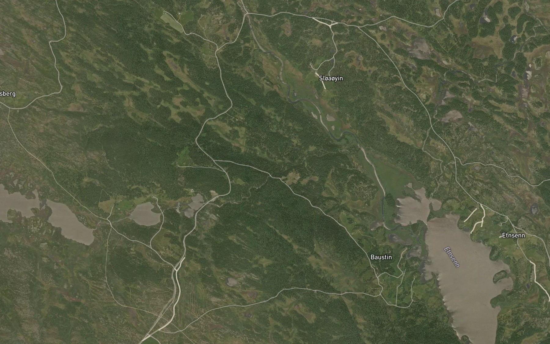 Satellite map of the Nisa