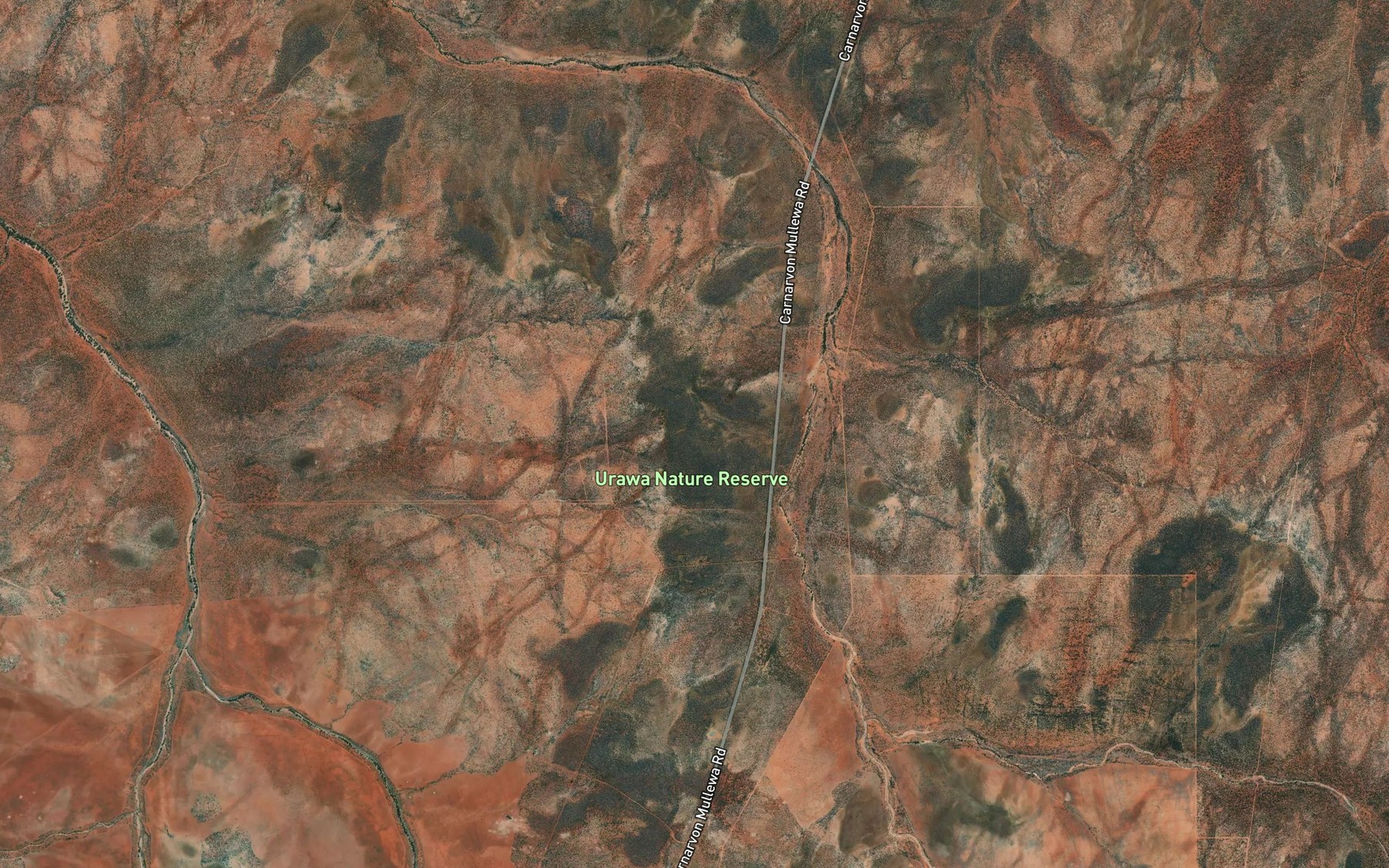 Satellite map of the Tutawa Gully