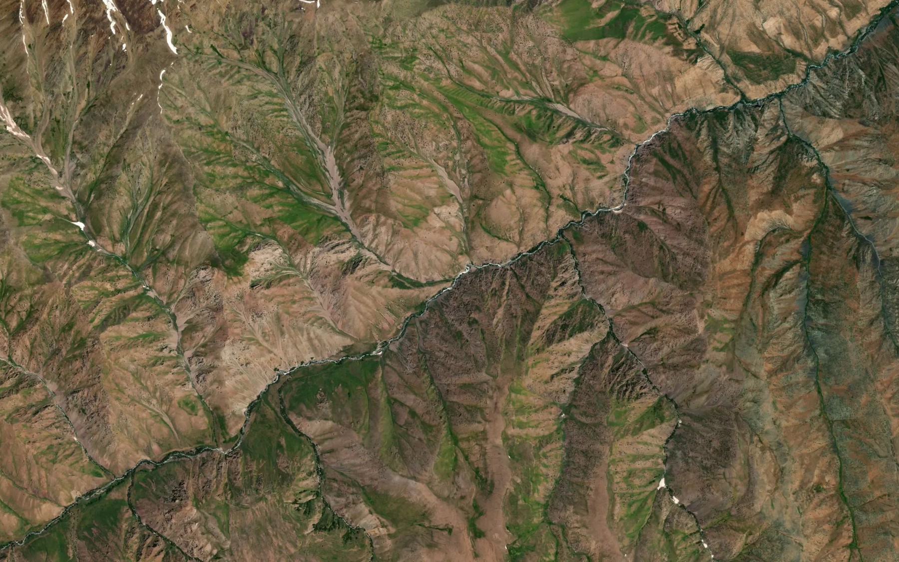 Satellite map of the Kara-Archa