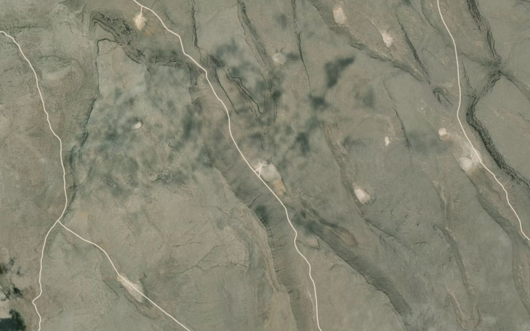Satellite map of the State Game Reservoir Number 6