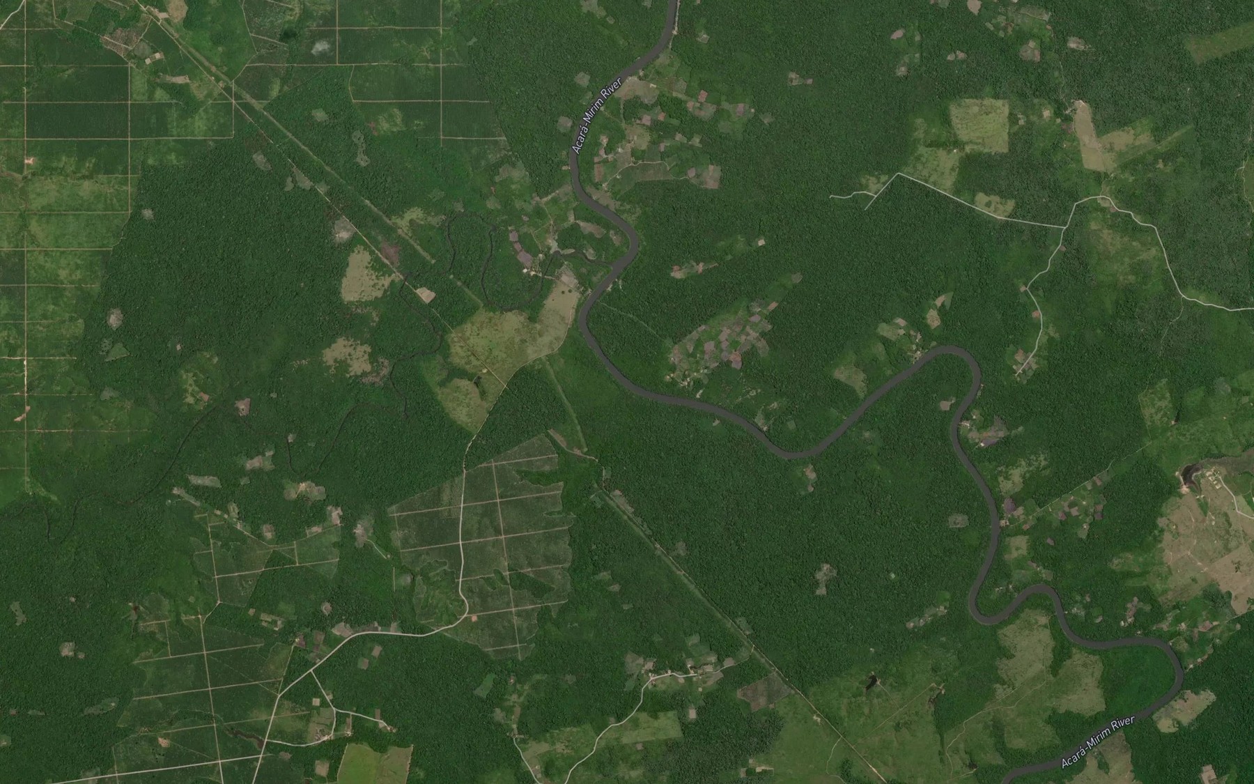 Satellite map of the Igarape Ipitangazinha