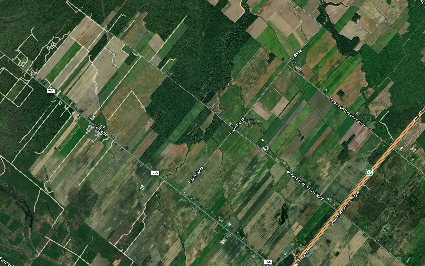 Satellite map of the Decharge des Vingt