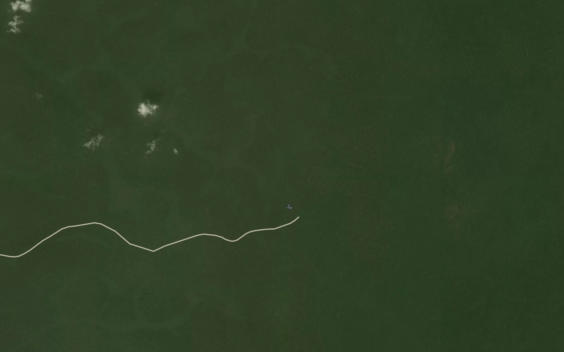 Satellite map of the Ndoua