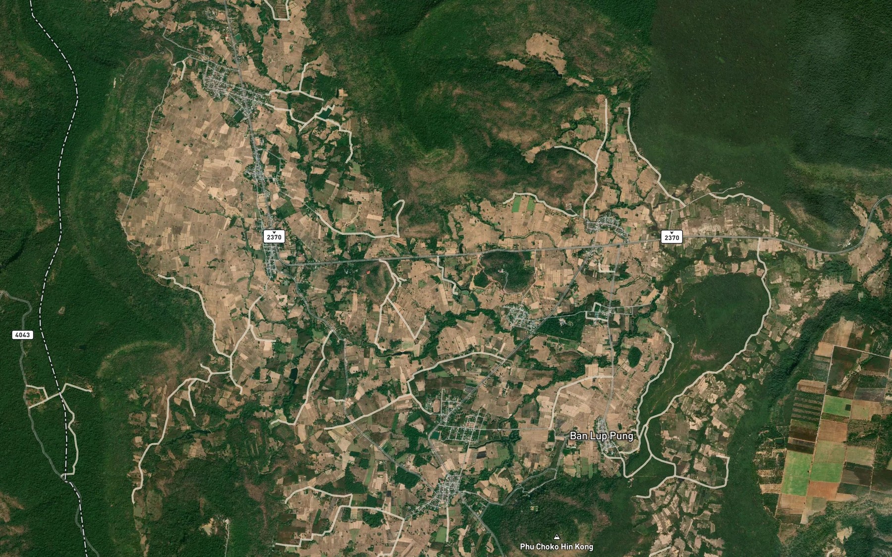 Satellite map of the Nong Bong