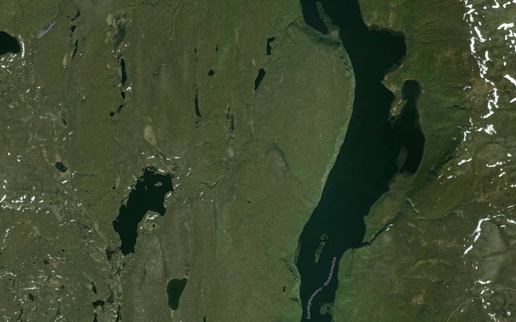 Satellite map of the Aisarjakka