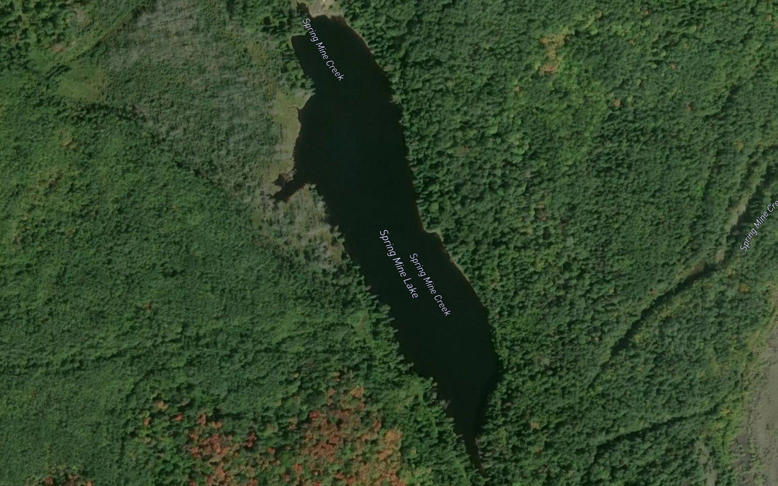 Spring Mine Lake