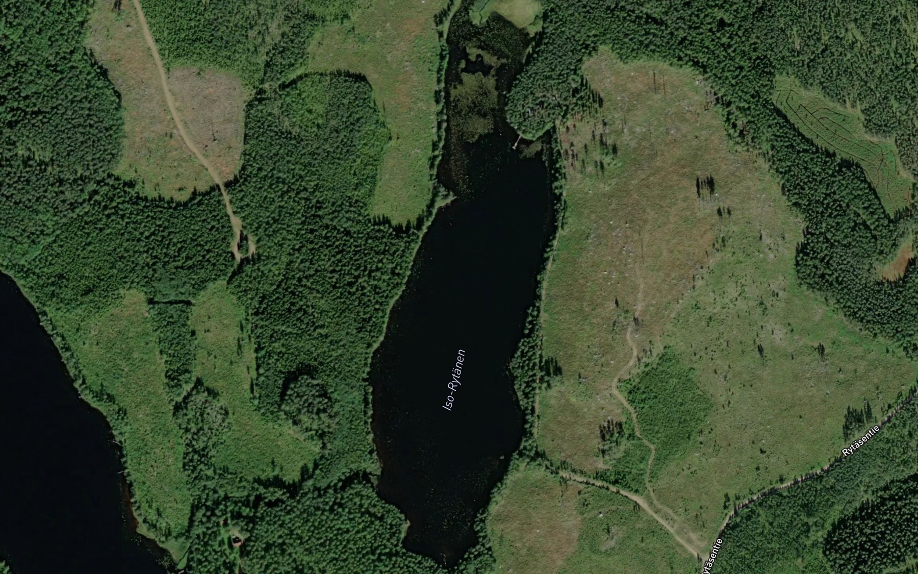 Satellite map of the Iso-Rytanen
