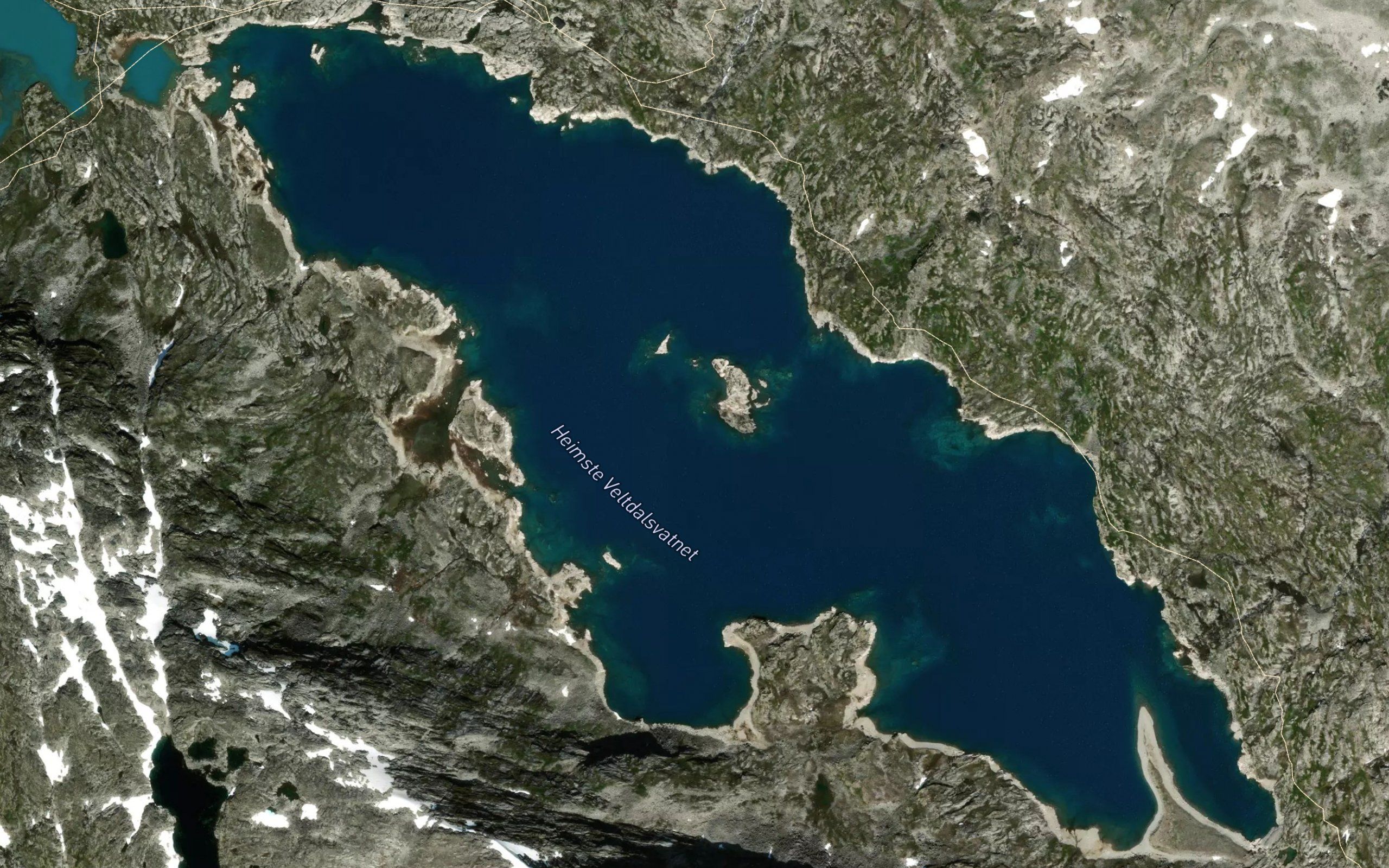 Veltdalsvatnet,heimste