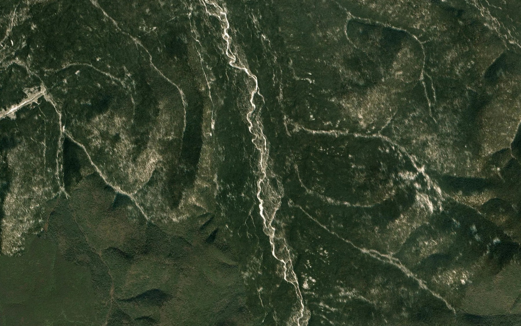 Satellite map of the Berezovyy