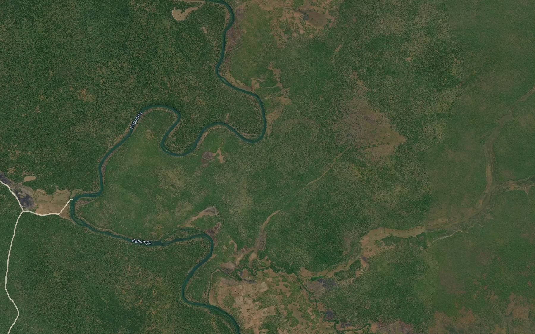 Satellite map of the Mulobe