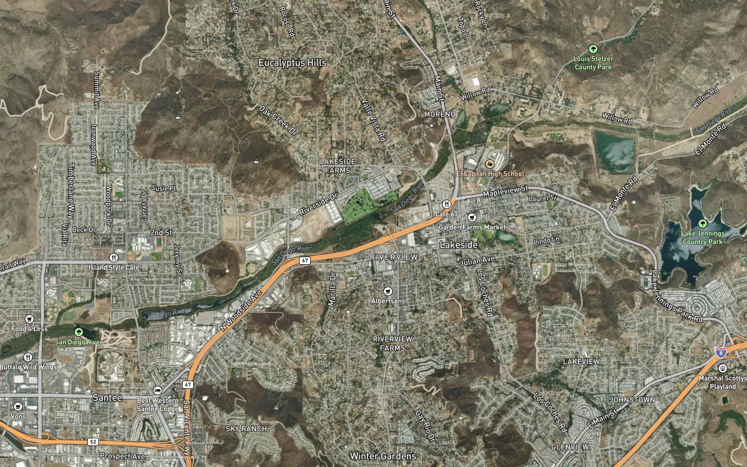 Los Coches Creek
