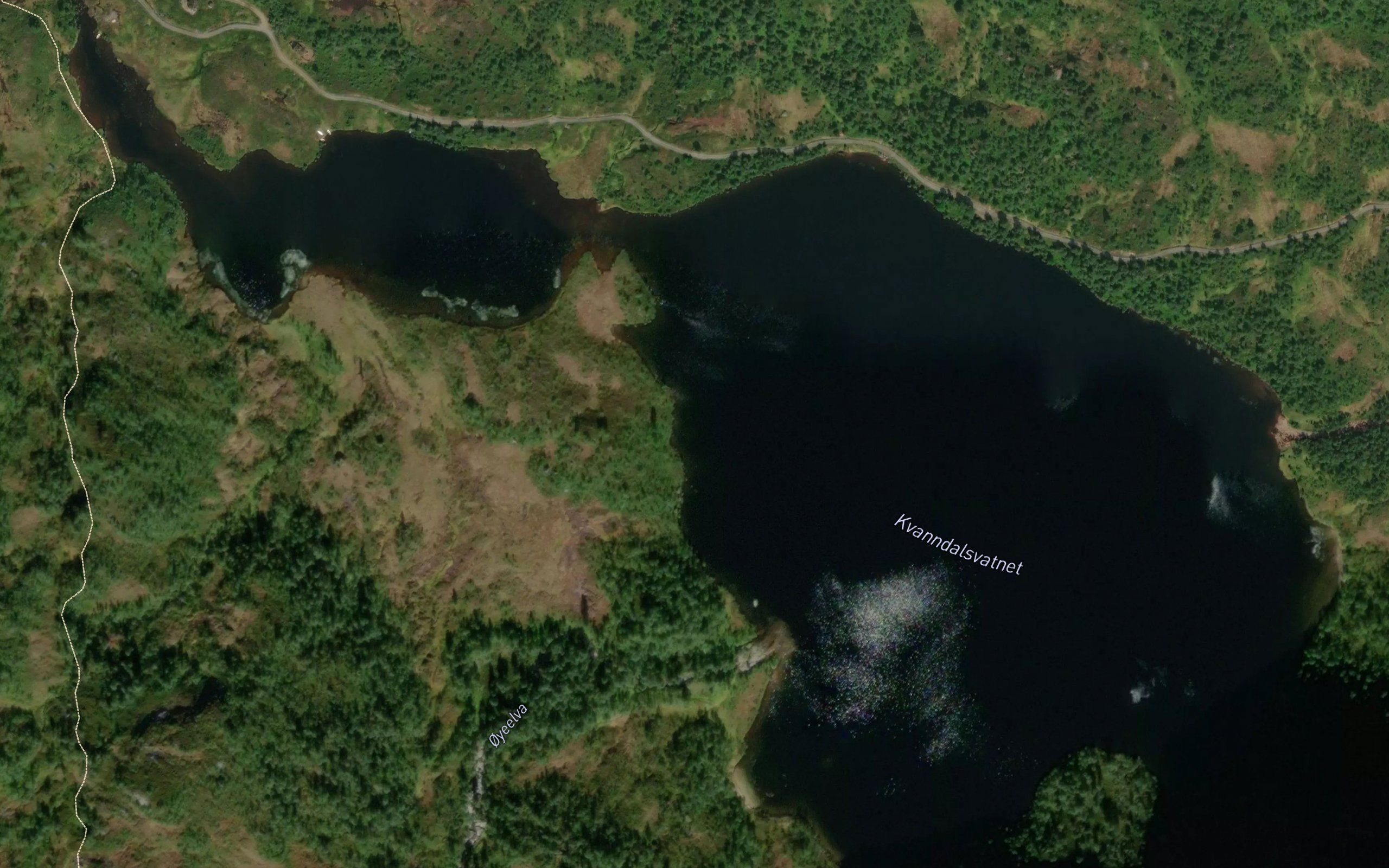 Kvanndalsvatnet
