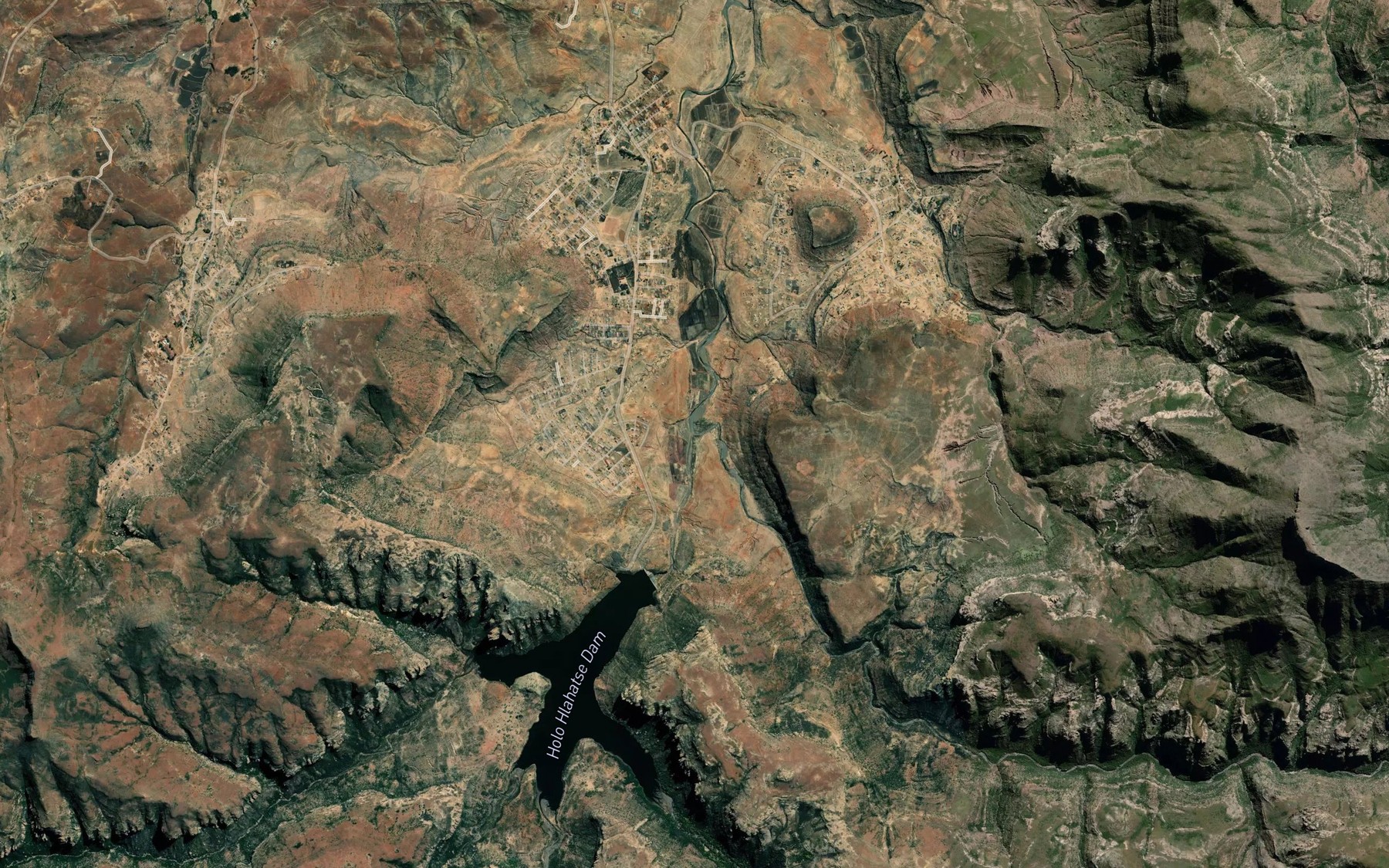 Satellite map of the Mpongo