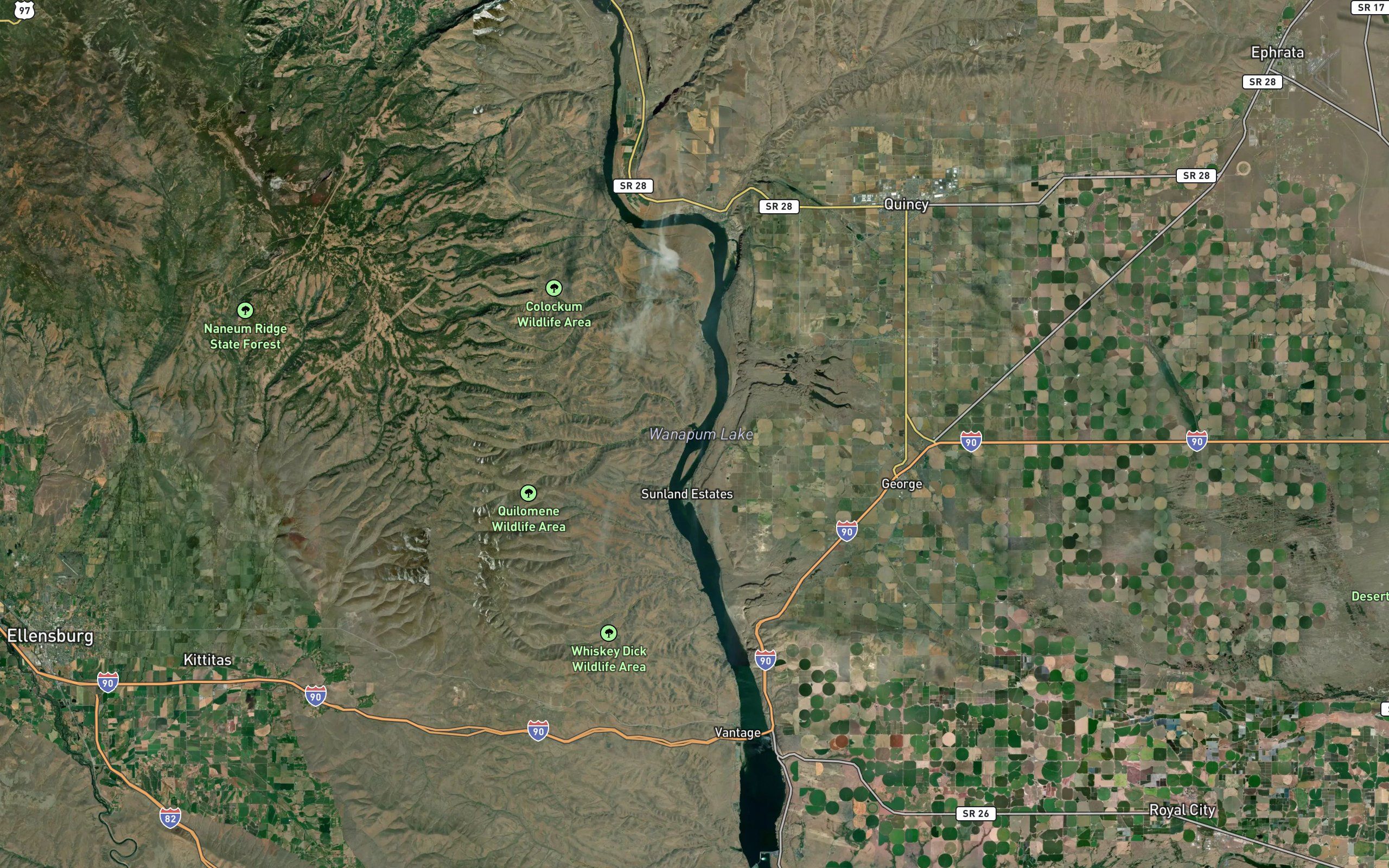 Wanapum Lake