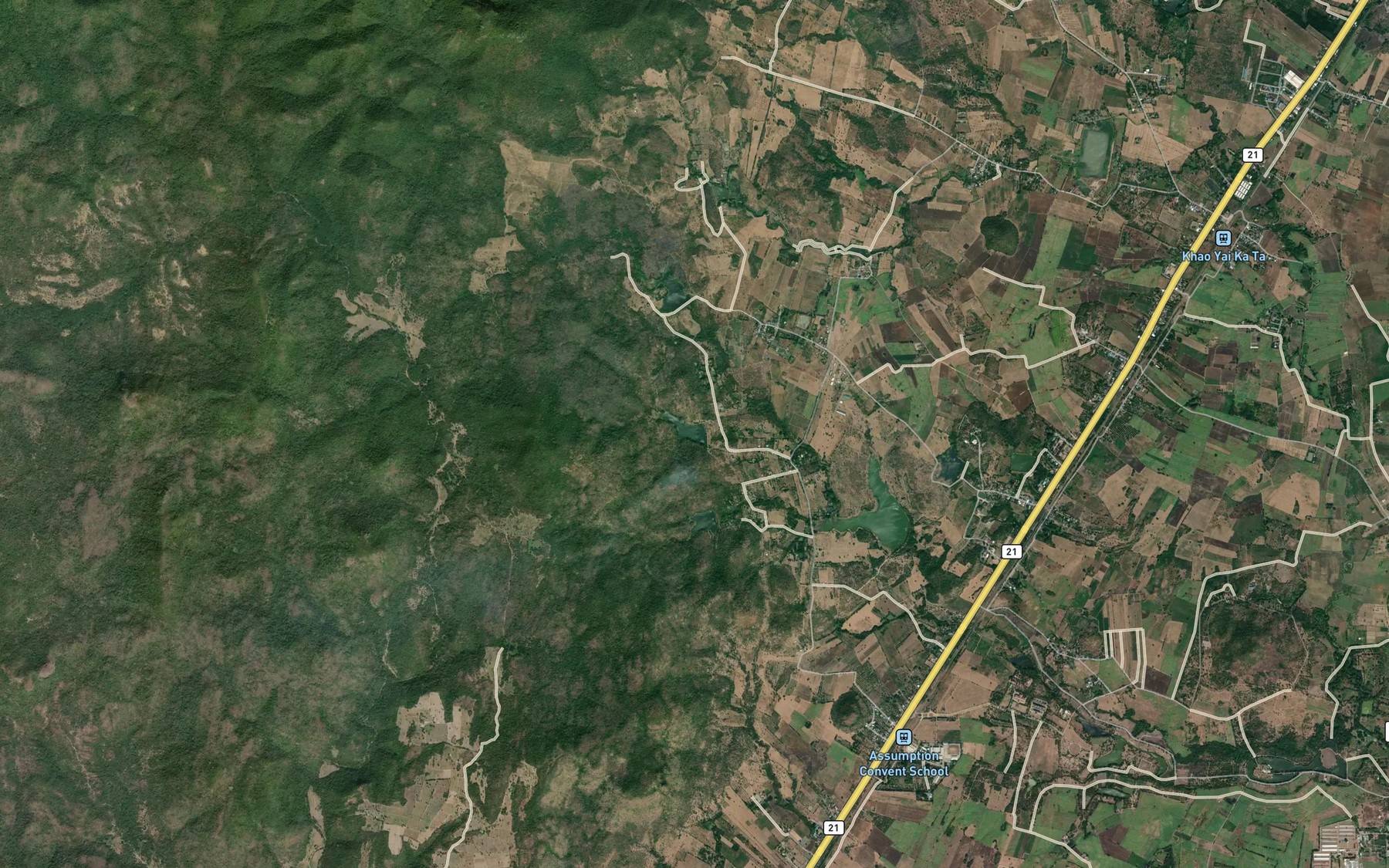 Satellite map of the Ang Kep Nam Matsayit