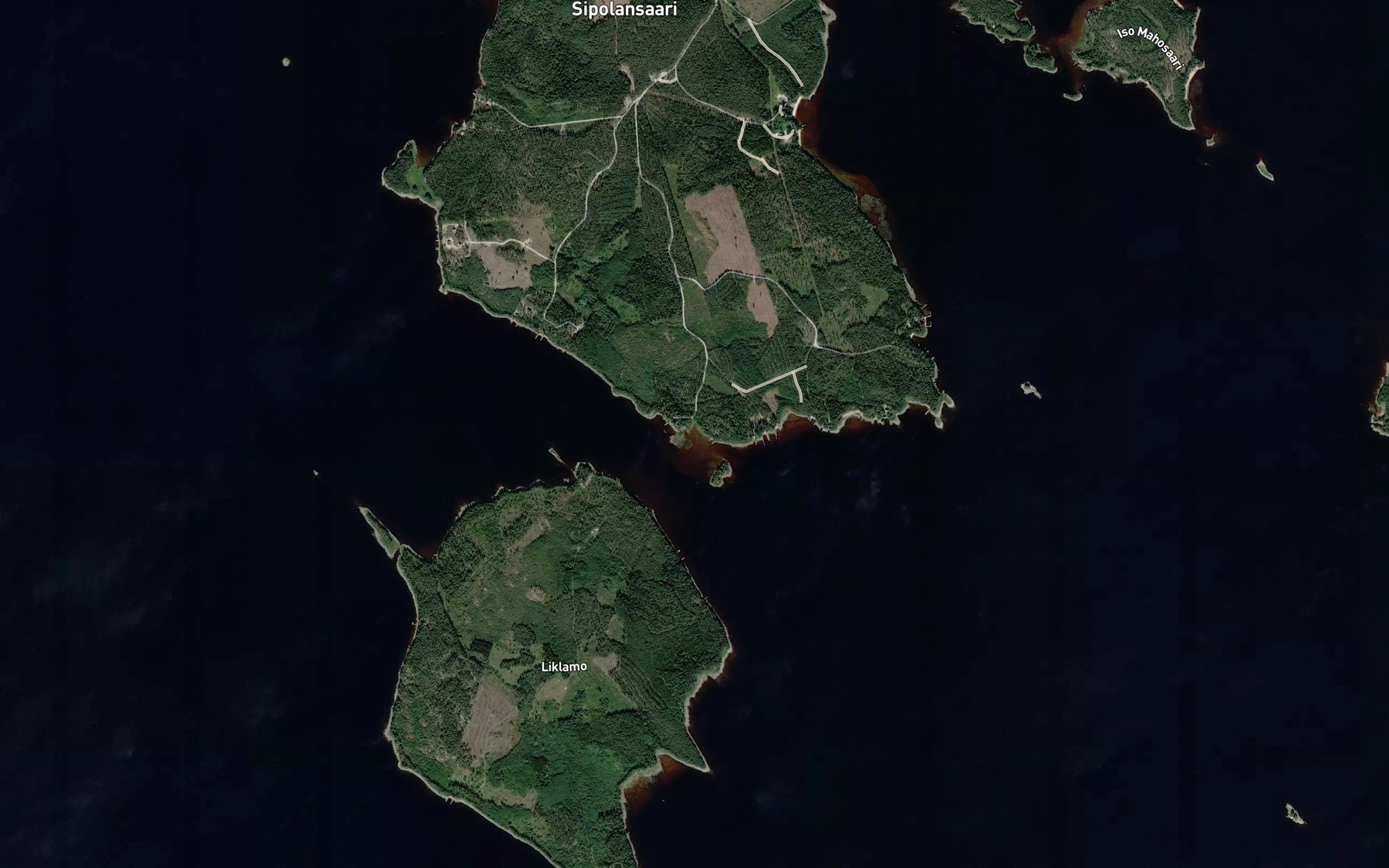 Satellite map of the Varsalahti