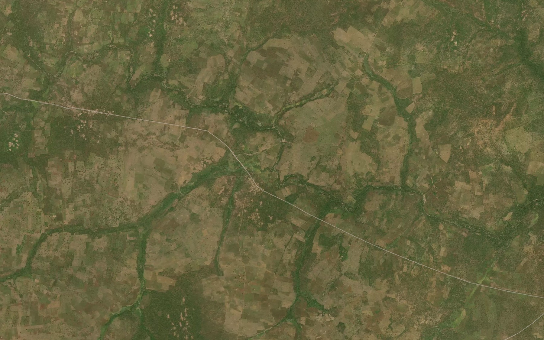 Satellite map of the River Apaku