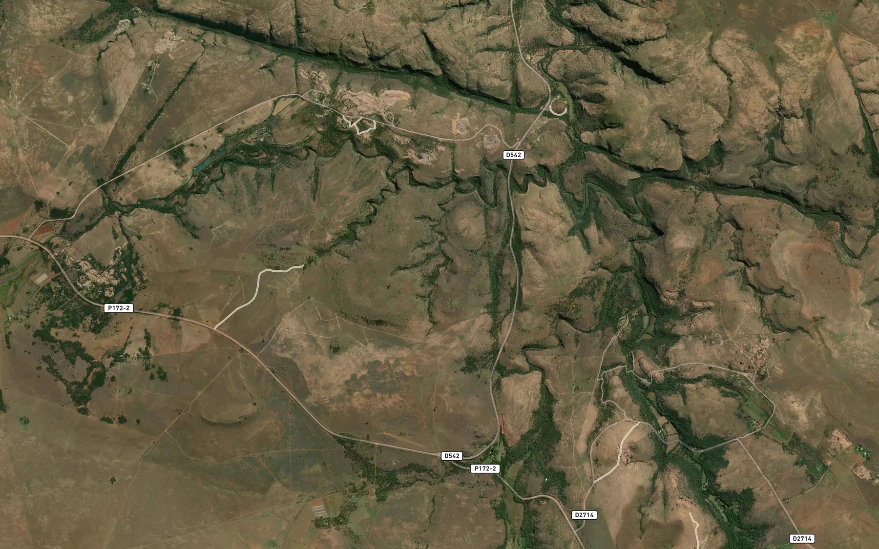Satellite map of the Appelkloof