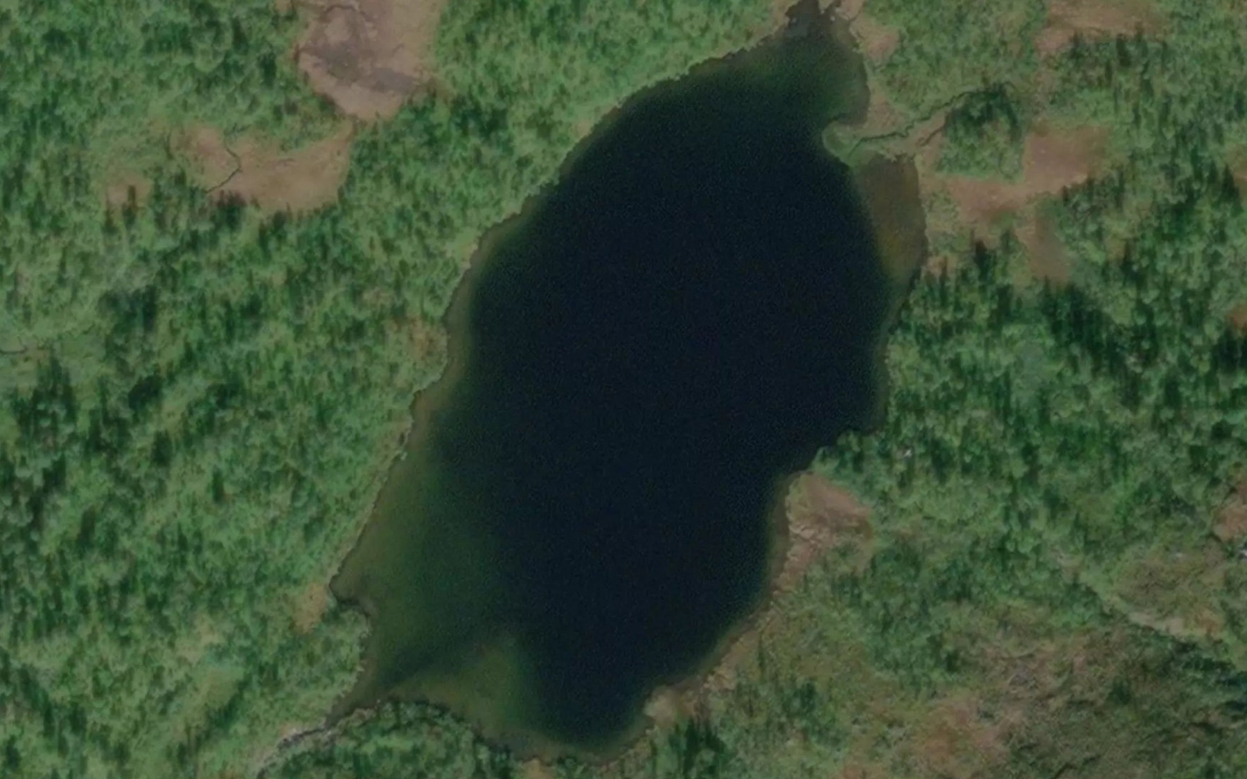 Satellite map of the Midtlivatnet