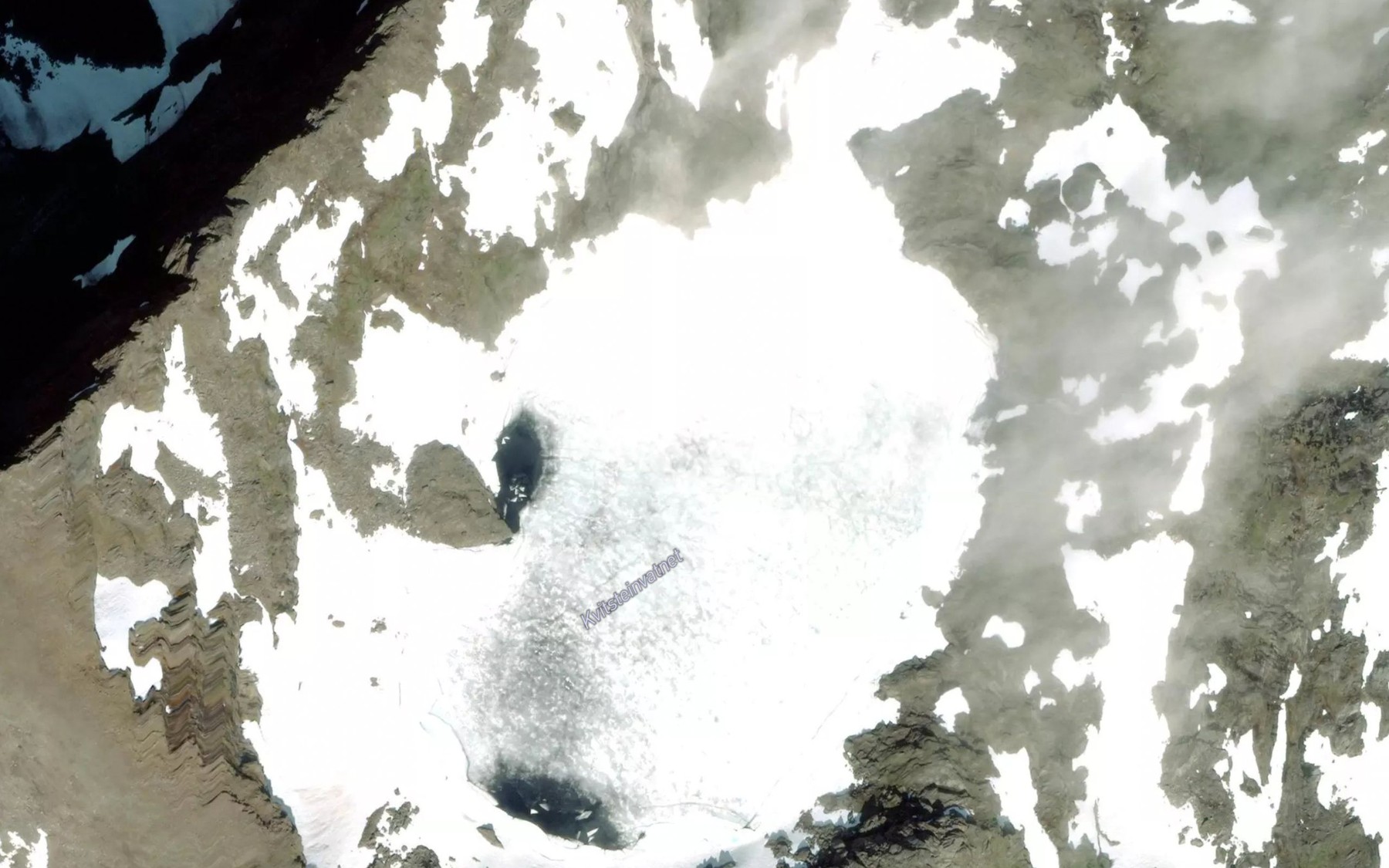 Satellite map of the Kvitsteinvatnet